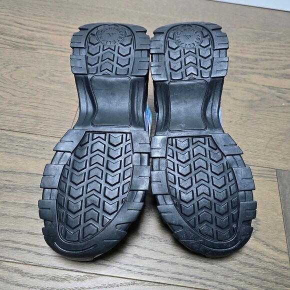 🆕️ Adidas Stella McCartney Hika Outdoor Sandal Bliss Pink Frozen Yellow Tie Dye - Picture 12 of 14